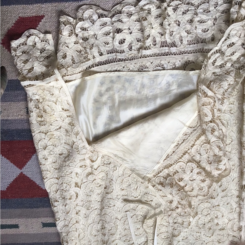 Double D Ranch Cream Lace Maxi Skirt - Picture 3 of 10